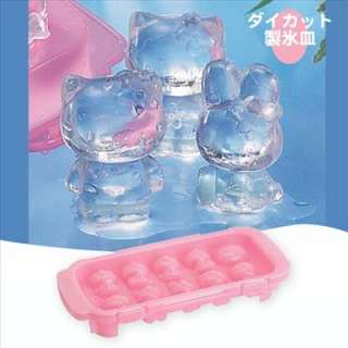 Hello Kitty 3D Ice Cube Jelly Tray Makers Mold Mould  