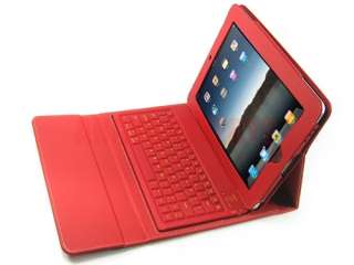   Bluetooth Wireless Keyboard + Leather Case for iPad 1 Gen 1ST  
