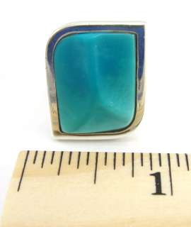 DRT Mine Finds By Jay King Sterling Silver Ring Turquoise Sz 6.5  