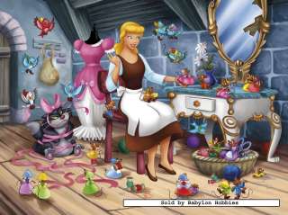 NEW Nathan jigsaw puzzle 100 pcs Disney   Cinderalla Prepares for the 