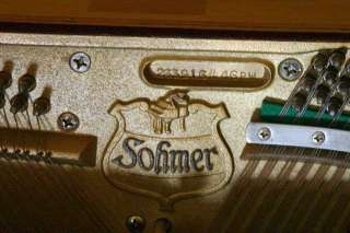 Sohmer Studio Piano   Sohmer Upright Piano  