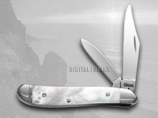 CASE XX Mother of Pearl Peanut Pocket Knife Knives  