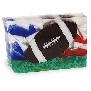    Primal Elements Football 6.5 Oz. Handmade Glycerin Bar Soap Beauty