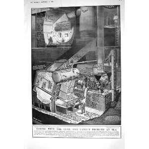  1920 COAL MINING INUSTRY MACHINERY WATER TUBE BOILER 