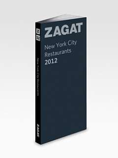 Zagat Survey   New York City Restaurants 2012, Leather Cover