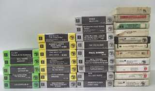 Snappy Auctions is proud to present theses 30 Eight Track Tapes