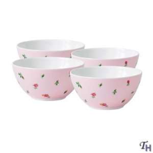 Royal Albert New Country Roses Pink Cereal Bowl Set of 4  