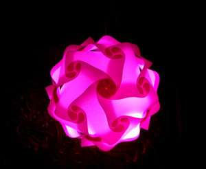   Jigsaw Lamp Ceiling Bedroom Light Shade New Year Christmas Day Pink M