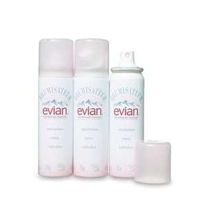  Evian Travel Trio Sprays   3 bottles, 1.7 oz. each Beauty