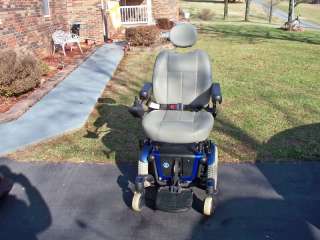 PRIDE JAZZY 600 ELECTRIC MOTORIZED WHEELCHAIR & $668 EXTRAS GOOD USED 