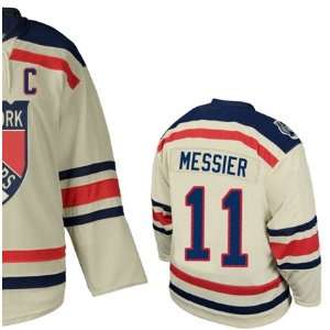 2012 Winter Classic New York Rangers Hockey Jersey#11 Messier Cream 