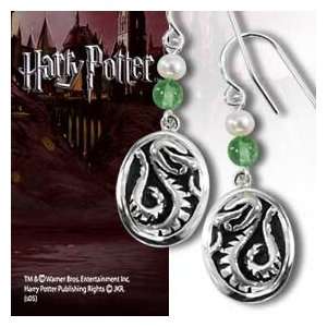  Harry Potter Hogwarts House Earrings   Slytherin Toys 