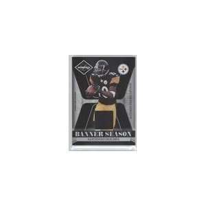  2008 Leaf Limited Banner Season Materials #16   Santonio 