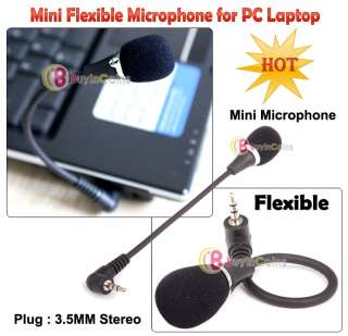 Mini Flexible Microphone Mic For PC Laptop Notebook  