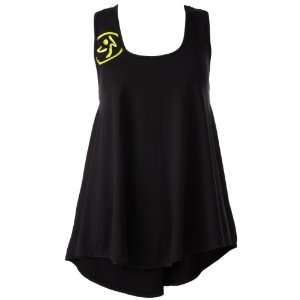  Zumba Fitness Womens Shout Out Mesh Top Sports 