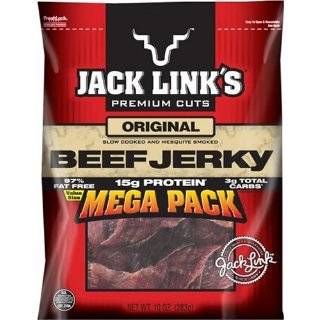 Jack Links Beef Jerky, Original, 10 Ounce Packages (Pack of 2)