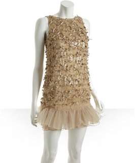 Red Valentino biscotti bow embellished tulle tank dress