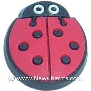  Ladybug Shoe Snap Charm Jibbitz Croc Style Jewelry