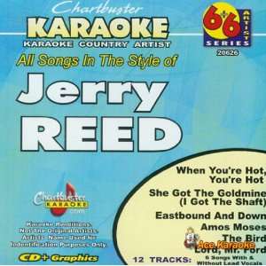  Chartbuster Karaoke 6X6 CDG CB20626   Jerry Reed Musical 