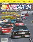 1993 CHAMP DALE EARNHARDT 1994 NASCAR PREVIEW PRESS GUIDE RECORD BOOK 