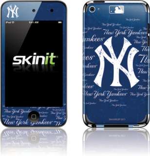 Skinit New York Yankees Cap Logo Blast Skin for iPod Touch 4th Gen 