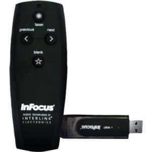 InFocus Presenter Device Remote Control. RF PRESENTER REMOTE W/LASER 