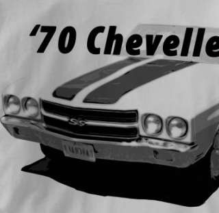 Chevy Chevelle 1970 Classic GRAY Chevrolet C T Shirt XL  