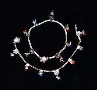 Fashion Jewelry Silver Indian Payal Anklet Rajasthan  