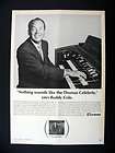 Thomas Celebrity Organ Buddy Cole 1964 print Ad advertisement