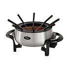 new oster electric non stick stainless steel fondue $ 39 99 