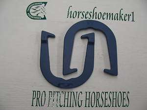 GXL LIGHTWEIGHT PITCHING HORSESHOES NEW, BLUE, NICE  