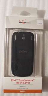 One (1) New OEM Palm Pixi Plus Touchstone Back Cover   Black(Verizon)