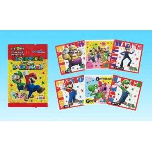  New Super Mario Brothers Wii Stickers Toys & Games