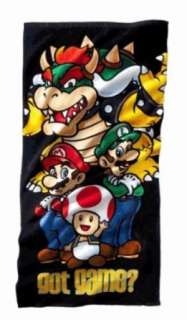  Super Mario Beach Towel   Got Game? Clothing