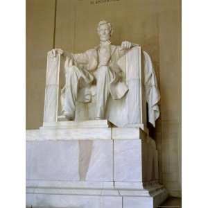  Statue of Abraham Lincoln, Lincoln Memorial, Washington DC 