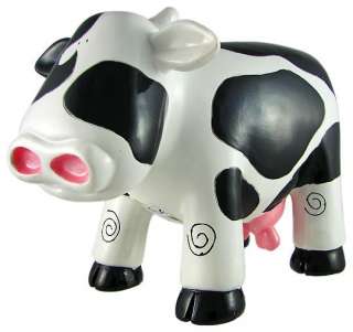 Holstein Dairy Cow Piggy Bank Milk Coin  