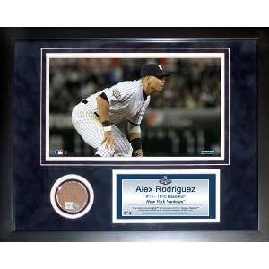  Custom Framed Mini Dirt Collage  MLB Hologram Sports Collectibles
