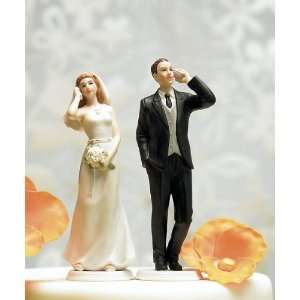   Bride and Groom Mix and Match Cake Toppers   Groom: Home & Kitchen