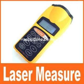 LCD Ultrasonic Sonic Distance Tape Measure Meter  