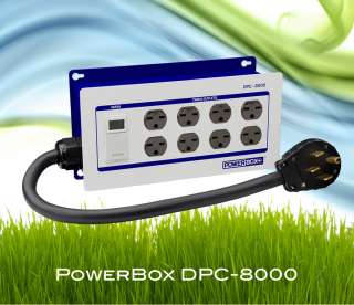   8000 Power Box Grow Light Timer DPC 8000 240 Volt 8 Light Timer  