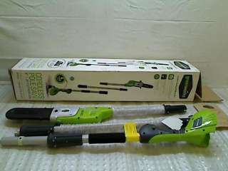   20 Volt Lithium Ion 8 In Cordless Electric TreePruner Pole Saw  