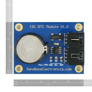 Módulo de I2C/IIC DS1307 RTC con el cable para Arduino etc.