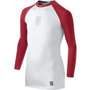  NIKE PRO COMBAT CORE FITTED LS BASEBALL TOP (BOYS): Sports 