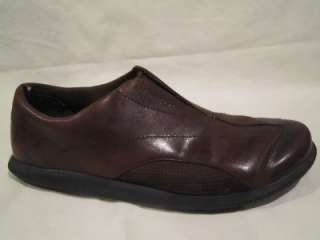 Womens Merrell Quest Flex Brown Leather Slip Ons Size 9  