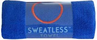 YOGITOES SWEATLESS Yoga Towel BLUE Free Ship NEW  