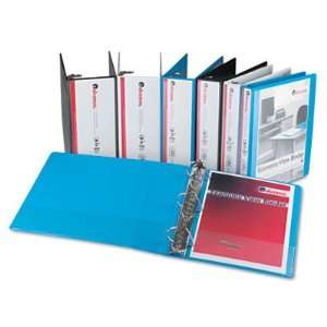   Universal D Ring Economy Vinyl View Binder UNV20748: Office Products
