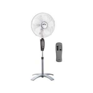   16 WAVE OSCILLATING STAND FAN W/ REMOTE (F1760)  : Office Products