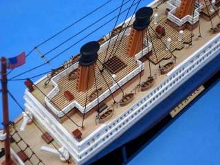 RMS Titanic 20 Wooden Ship Replica Model NOT A KIT  