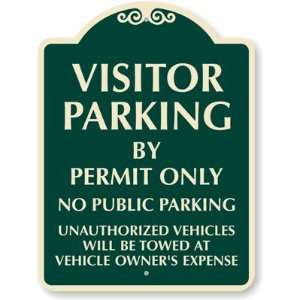 Visitor Parking By Permit Only, No Public Parking Designer 