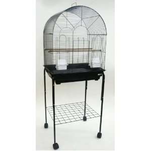  Brand New Bird Birds Cage Cages 20x16x51 w/Stand 1934Black 
